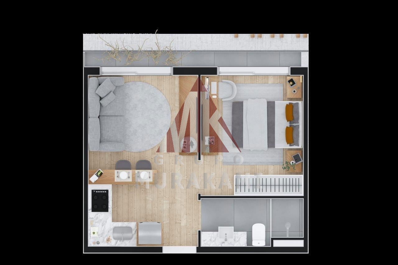 Apartamento à venda com 1 quarto, 53m² - Foto 48