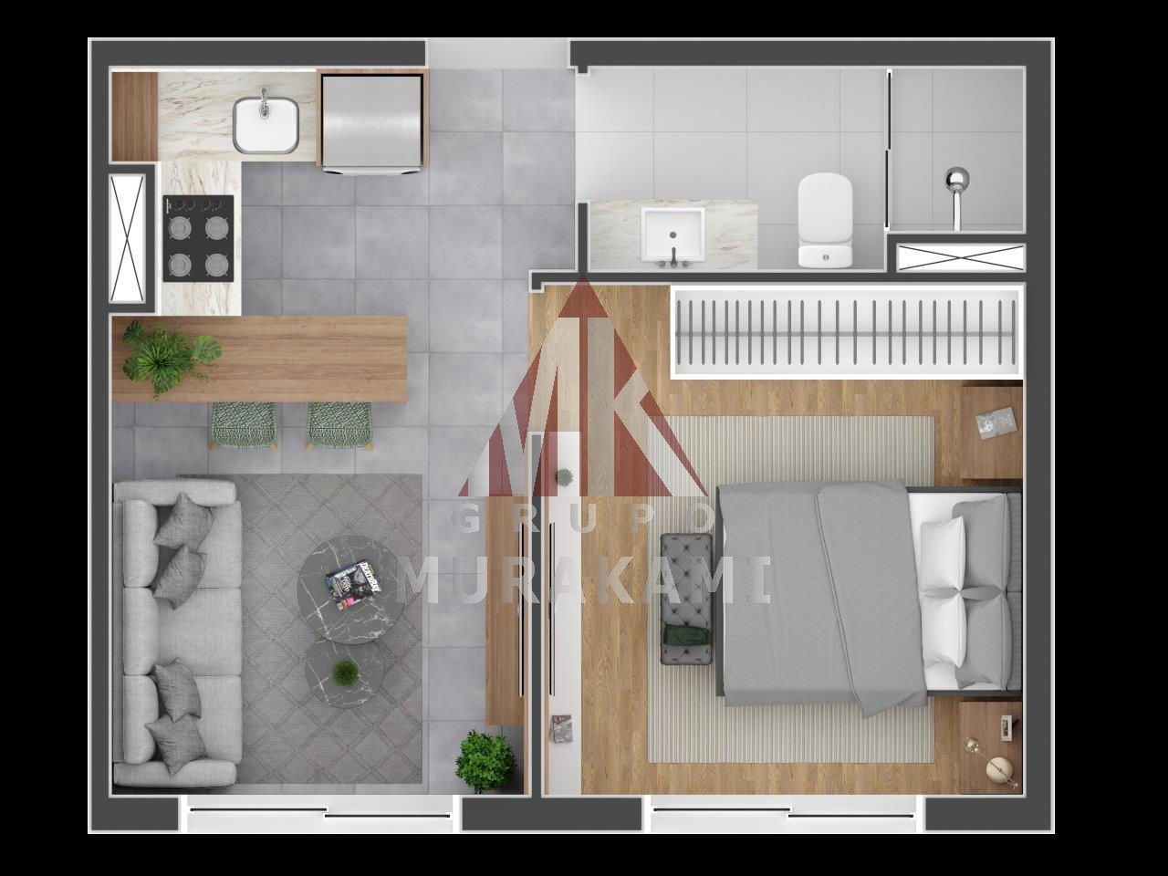 Apartamento à venda com 1 quarto, 53m² - Foto 46