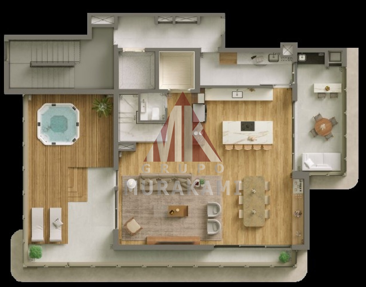 Apartamento à venda com 3 quartos, 214m² - Foto 36