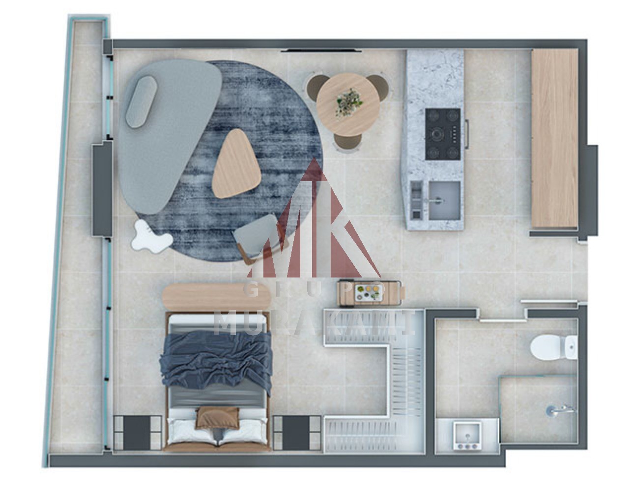 Apartamento, 1 quarto, 57 m² - Foto 20