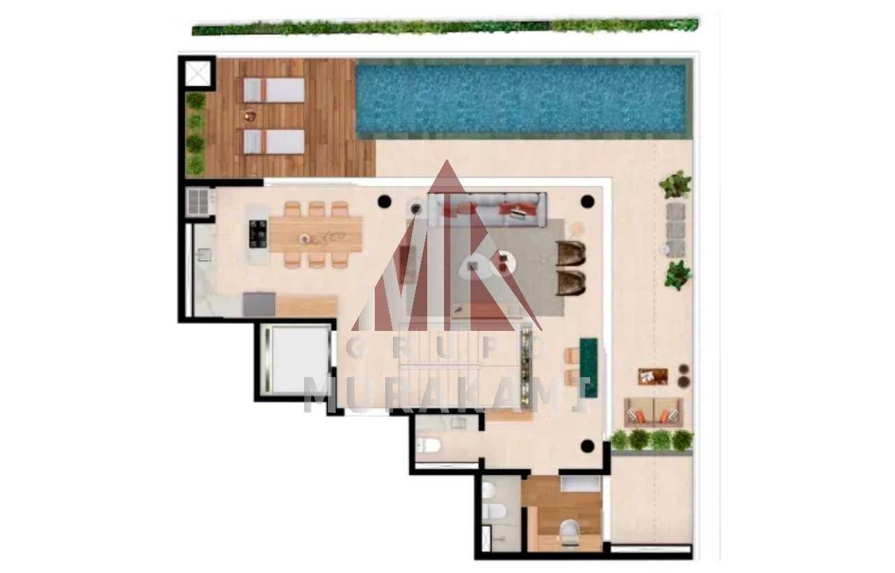 Apartamento à venda com 3 quartos, 206m² - Foto 89