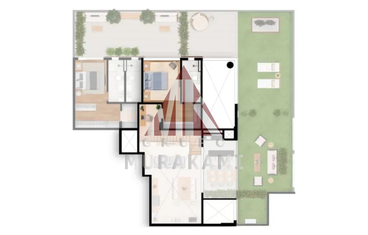 Apartamento à venda com 3 quartos, 206m² - Foto 85