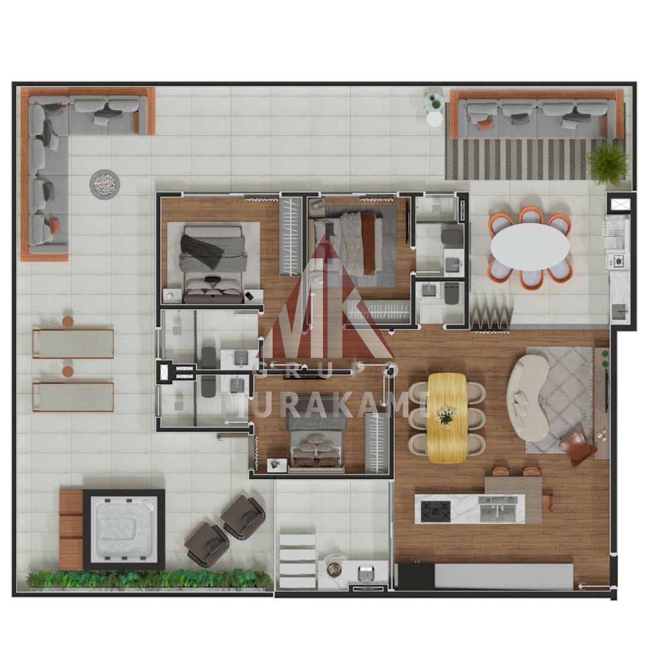 Apartamento à venda com 3 quartos, 123m² - Foto 23