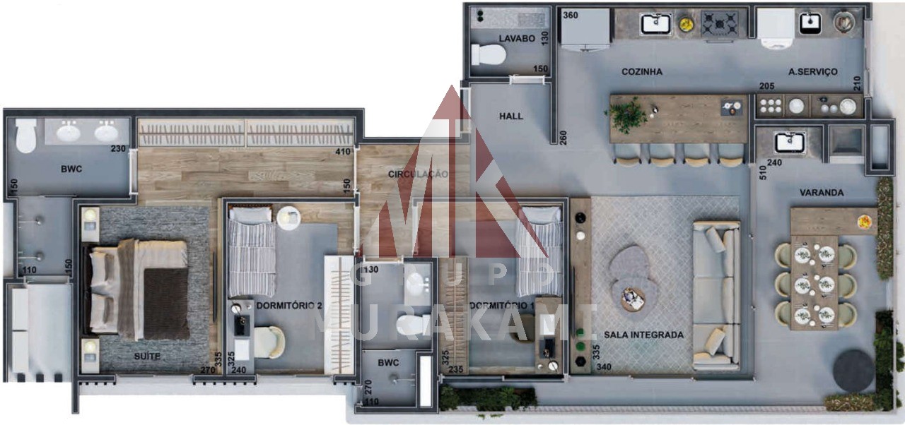 Apartamento à venda com 3 quartos, 107m² - Foto 38