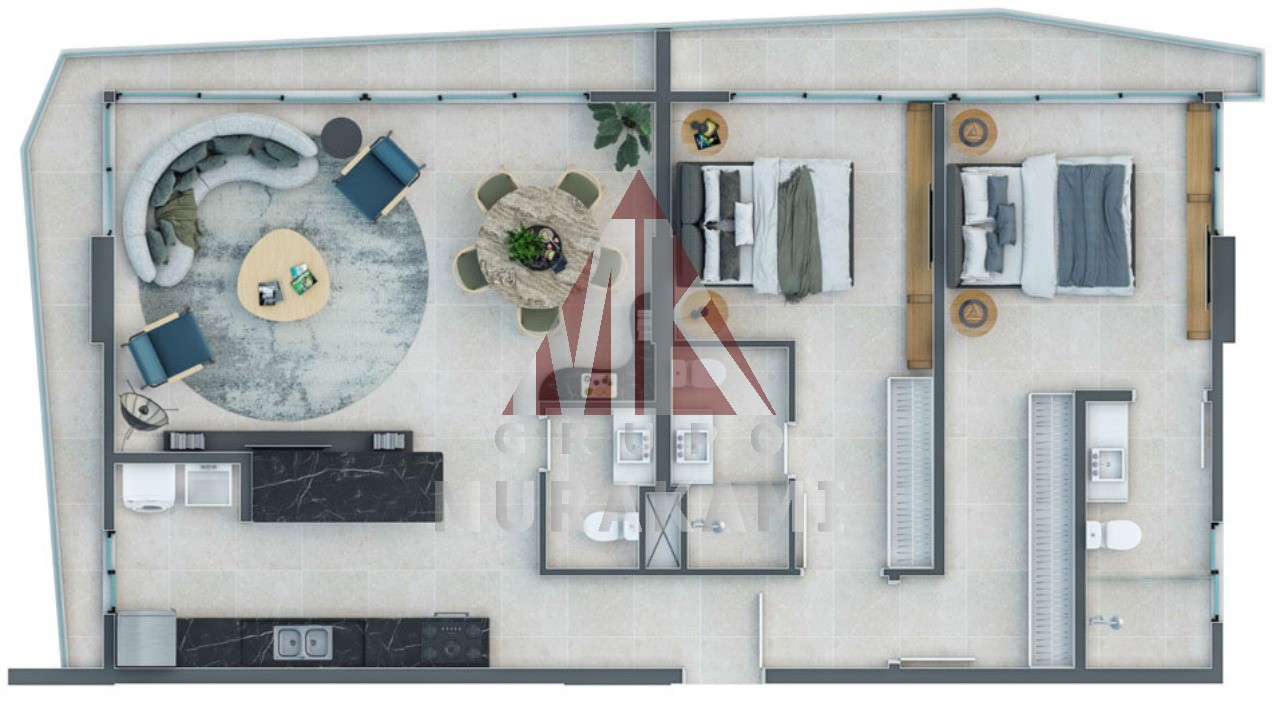 Apartamento, 1 quarto, 57 m² - Foto 19