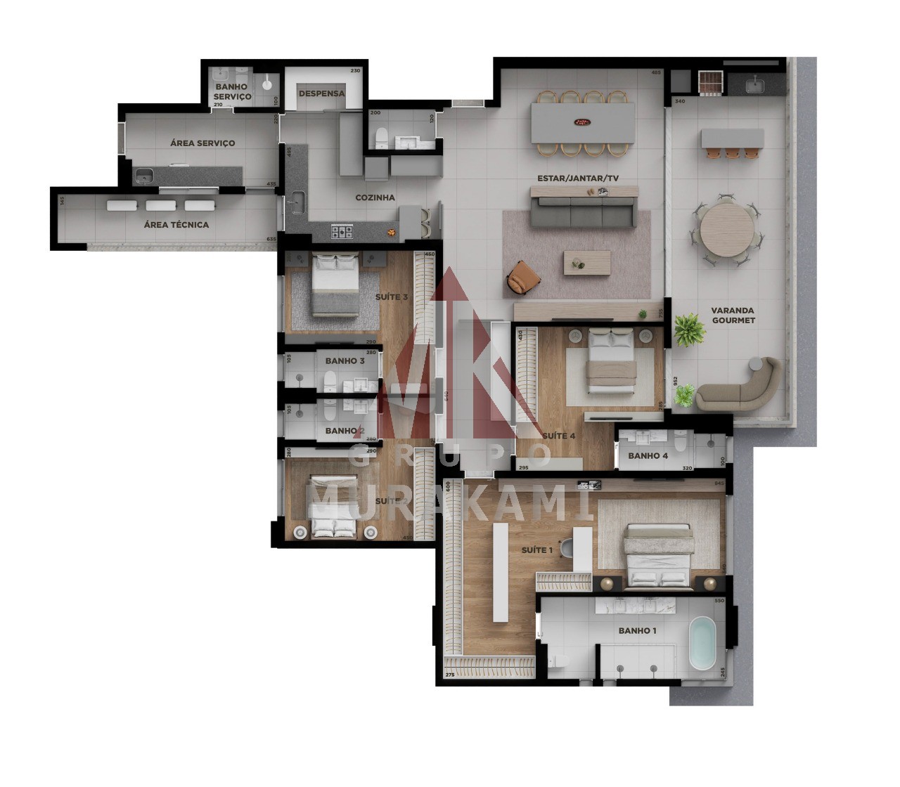 Apartamento, 4 quartos, 279 m² - Foto 26
