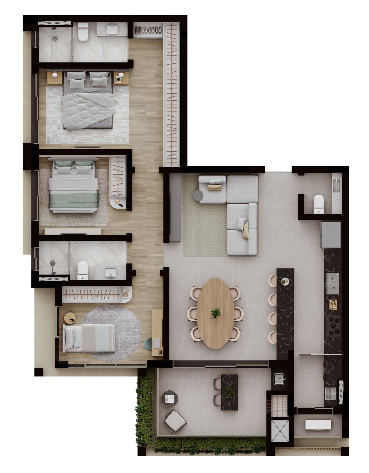 Apartamento à venda com 2 quartos, 121m² - Foto 76