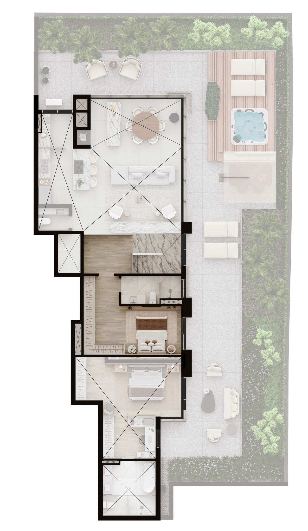 Apartamento à venda com 2 quartos, 121m² - Foto 85