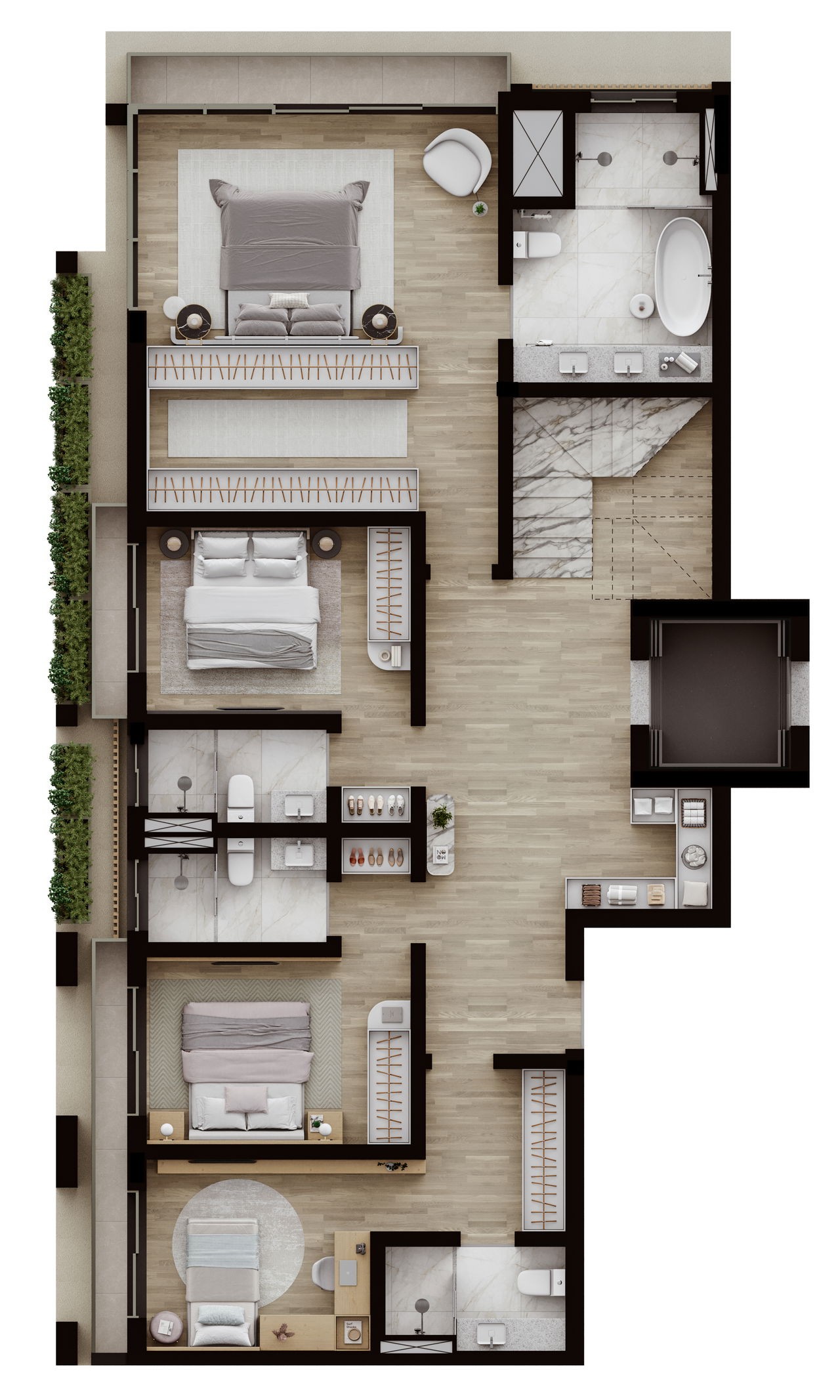 Apartamento à venda com 2 quartos, 121m² - Foto 79