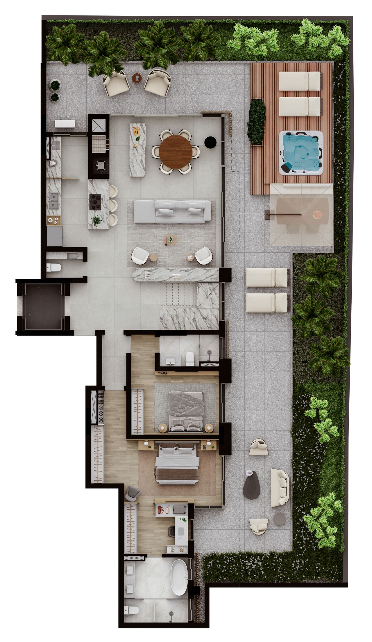 Apartamento à venda com 2 quartos, 121m² - Foto 70