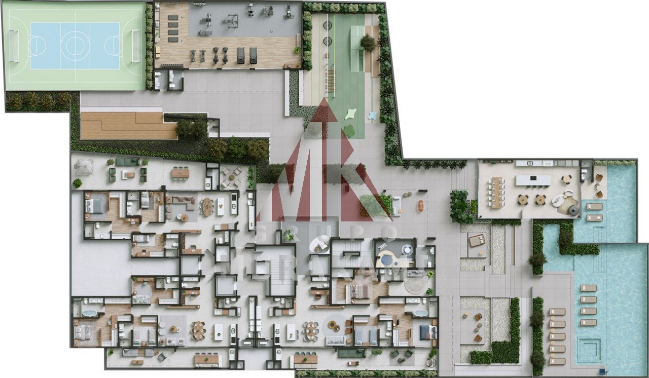 Apartamento à venda com 3 quartos, 193m² - Foto 29