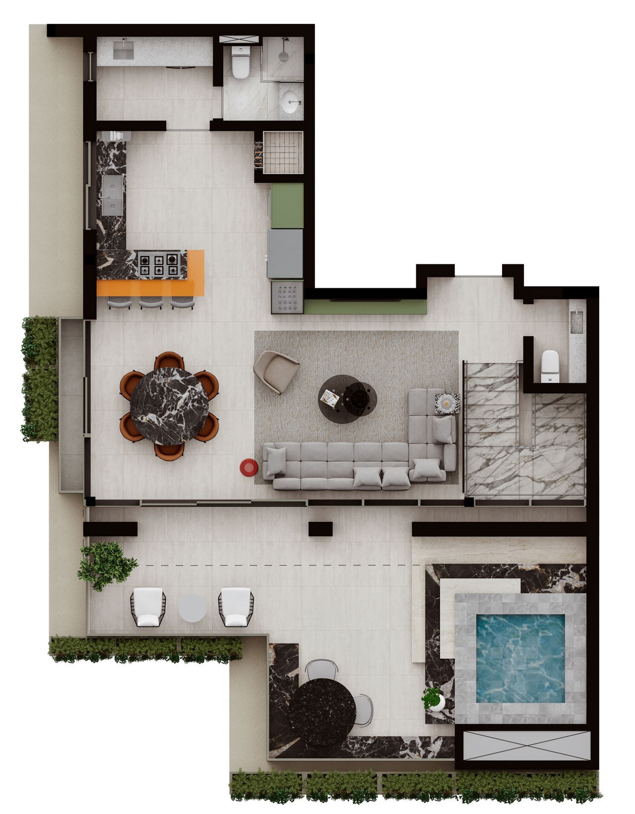 Apartamento à venda com 2 quartos, 121m² - Foto 83