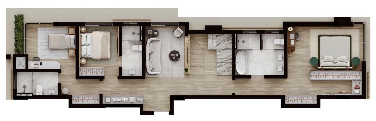 Apartamento à venda com 2 quartos, 121m² - Foto 81