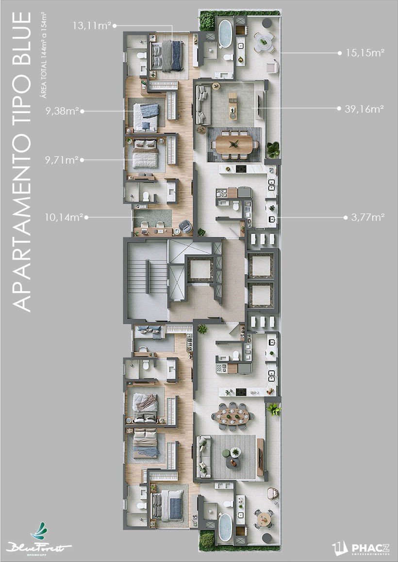 Apartamento, 3 quartos, 151 m² - Foto 29