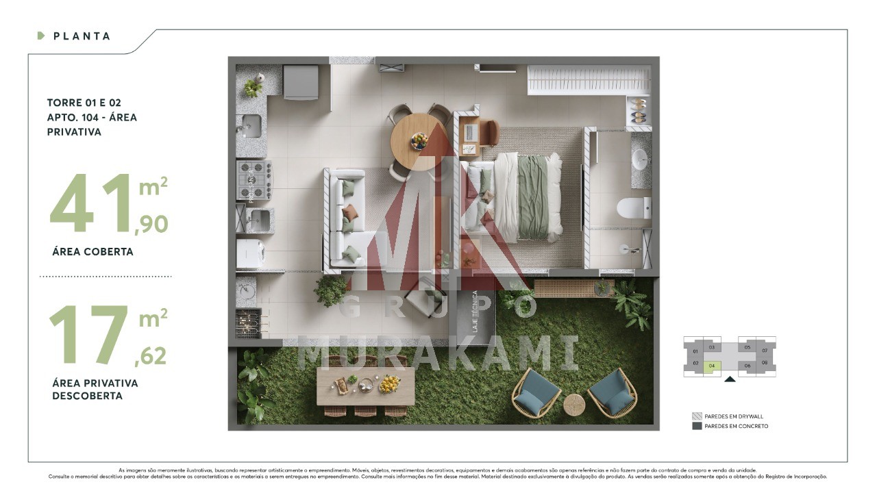 Apartamento, 1 quarto, 49 m² - Foto 22