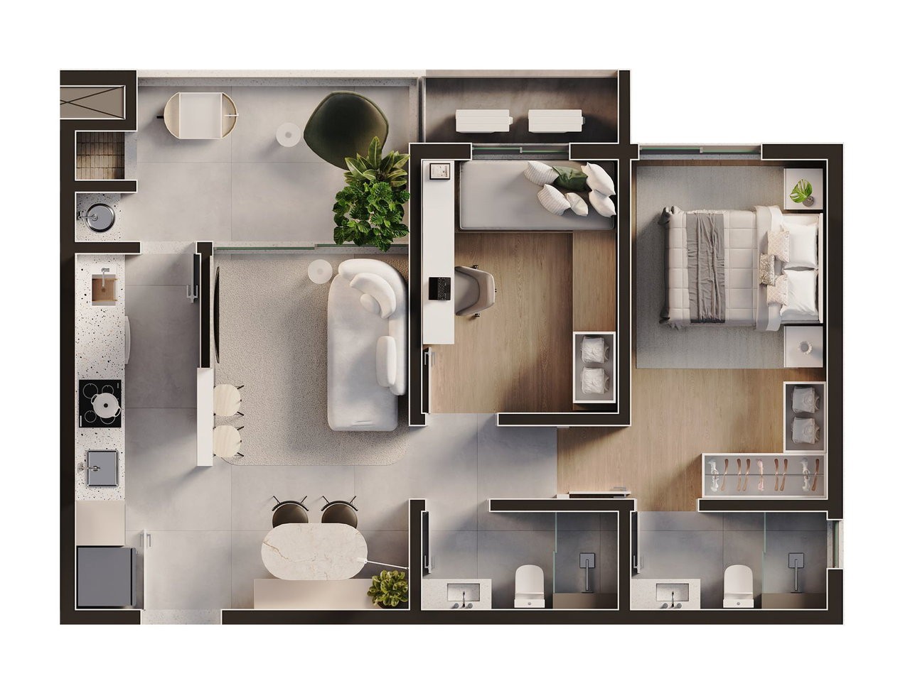 Apartamento, 3 quartos, 76 m² - Foto 30