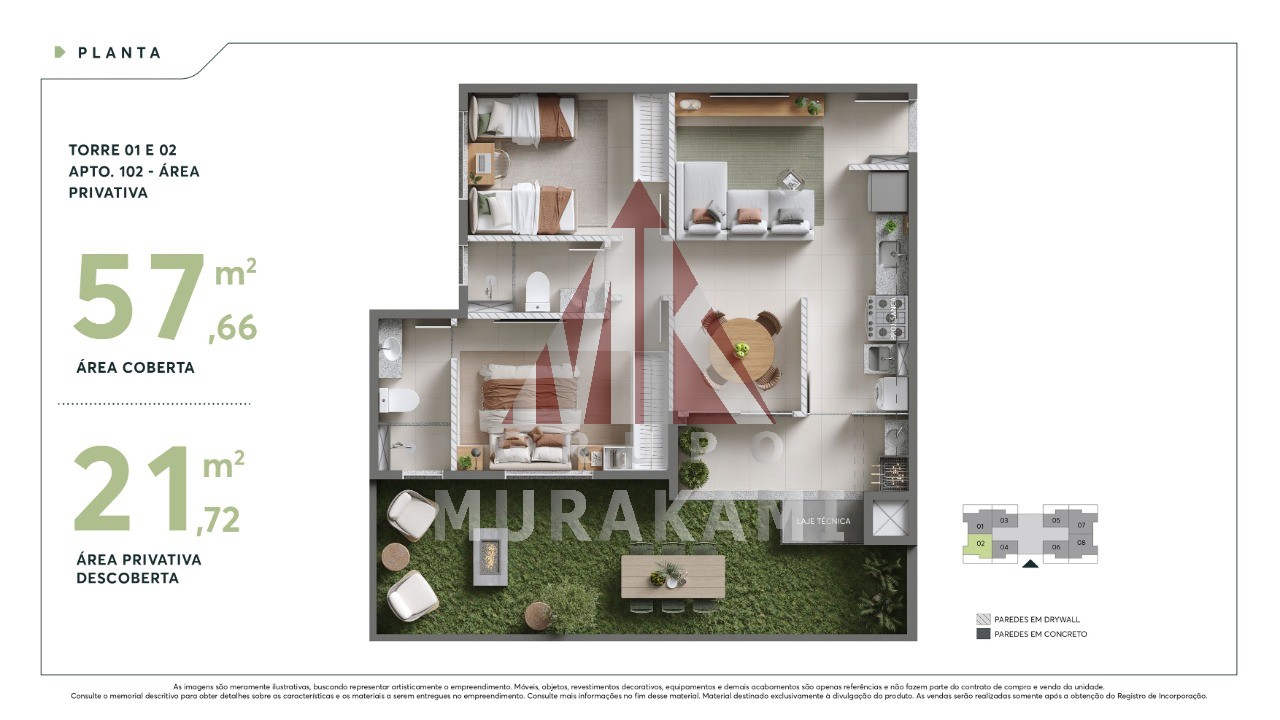 Apartamento, 1 quarto, 49 m² - Foto 23