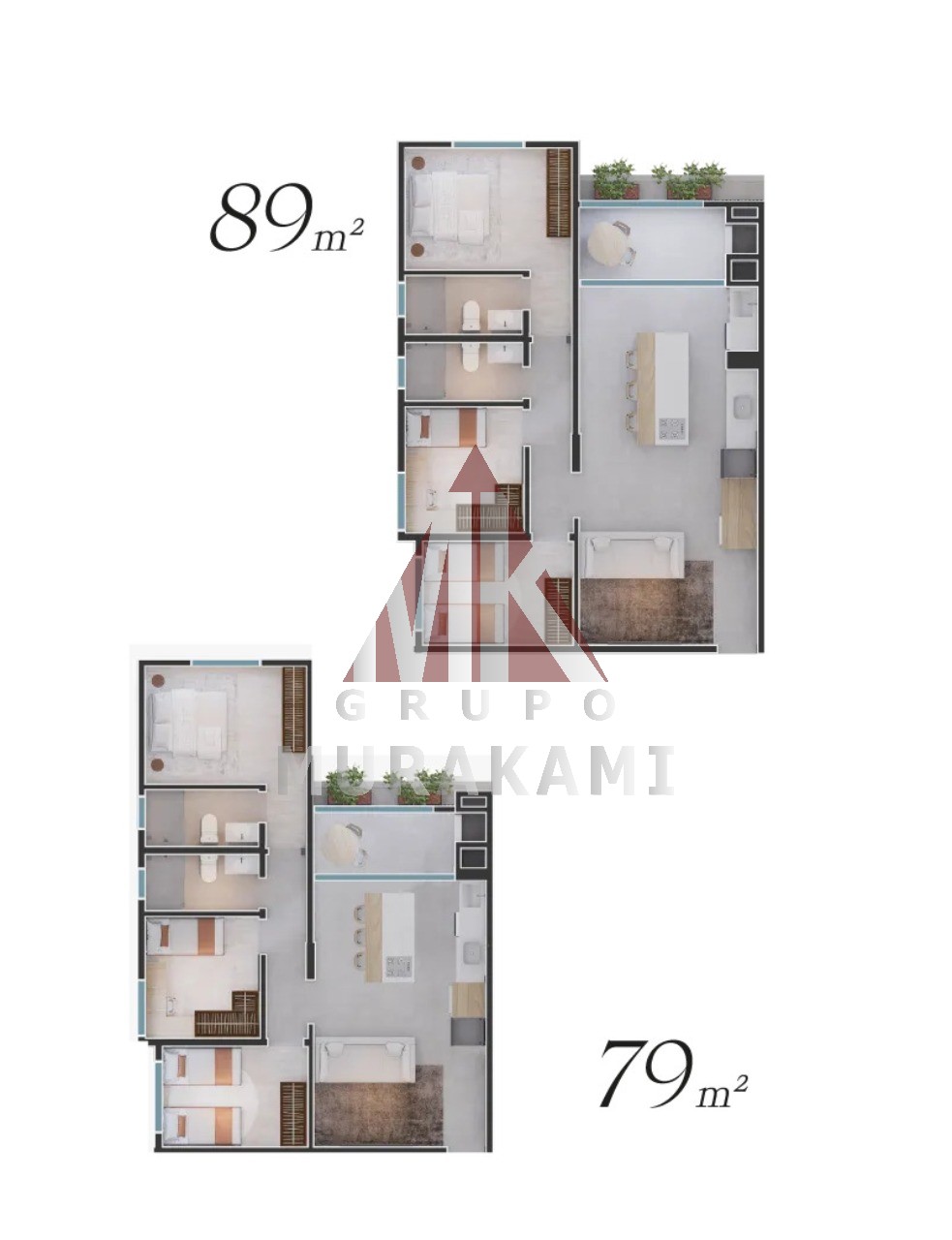 Apartamento, 3 quartos, 79 m² - Foto 3