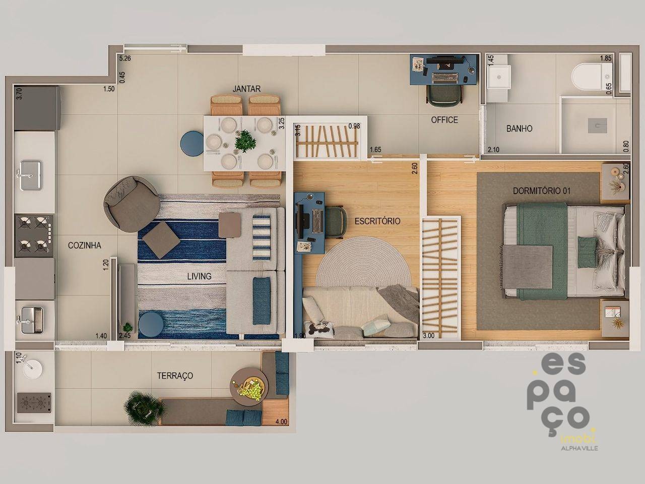 Apartamento residencial em barueri - sp, bethaville i