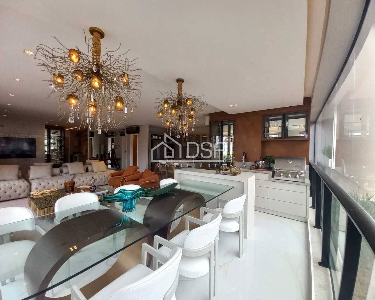 Apartamento de luxo à venda em Alphagran Alphaville, Barueri-SP: 4 quartos, 3 suítes, 2 salas, 3 vagas e 142m²!