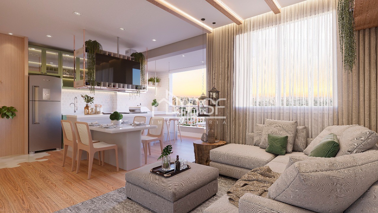 Apartamento à venda em Barueri-SP: 2 quartos, 1 suíte, 1 vaga na garagem no Jd. Esperança - 55 m² de conforto e elegância!