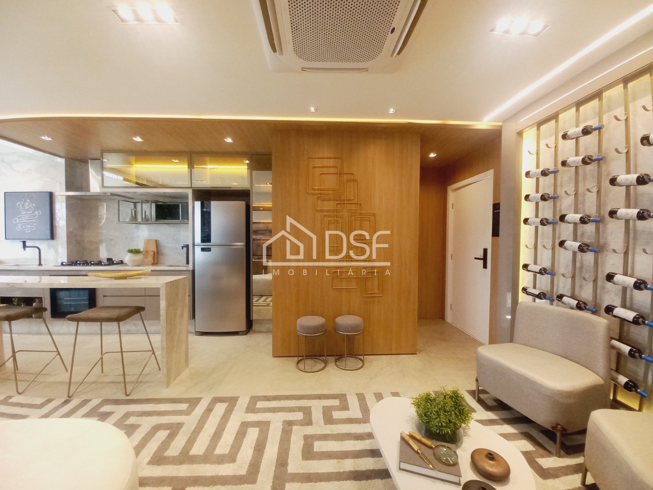 Apartamento à venda em Barueri-SP, Centro Empresarial Tamboré: 2 quartos, 1 suíte, 2 salas, 2 banheiros, 2 vagas, 65m²!