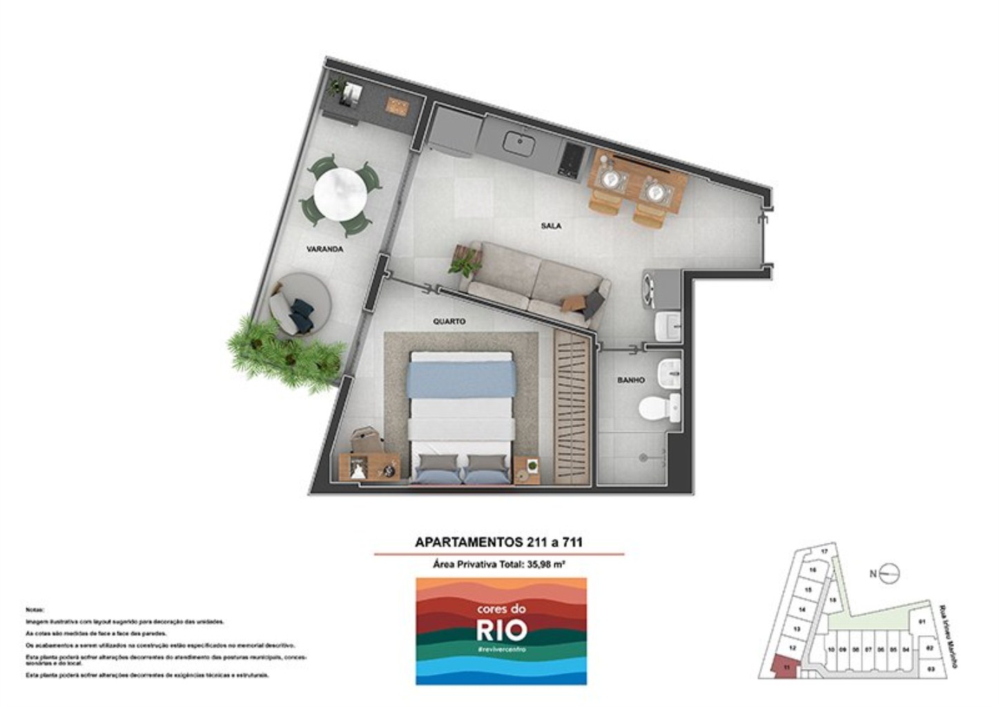Apartamento, 1 quarto, 35 m² - Foto 26