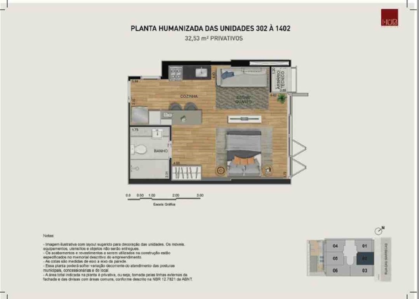 Apartamento, 1 quarto, 32 m² - Foto 13