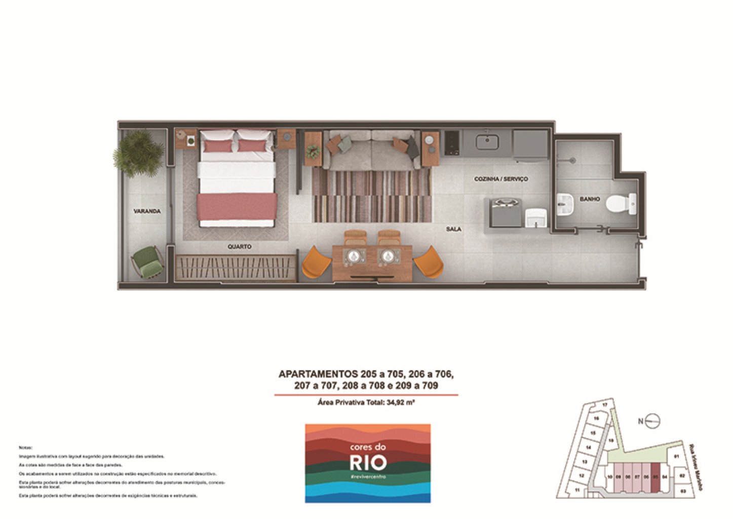 Apartamento, 1 quarto, 31 m² - Foto 21