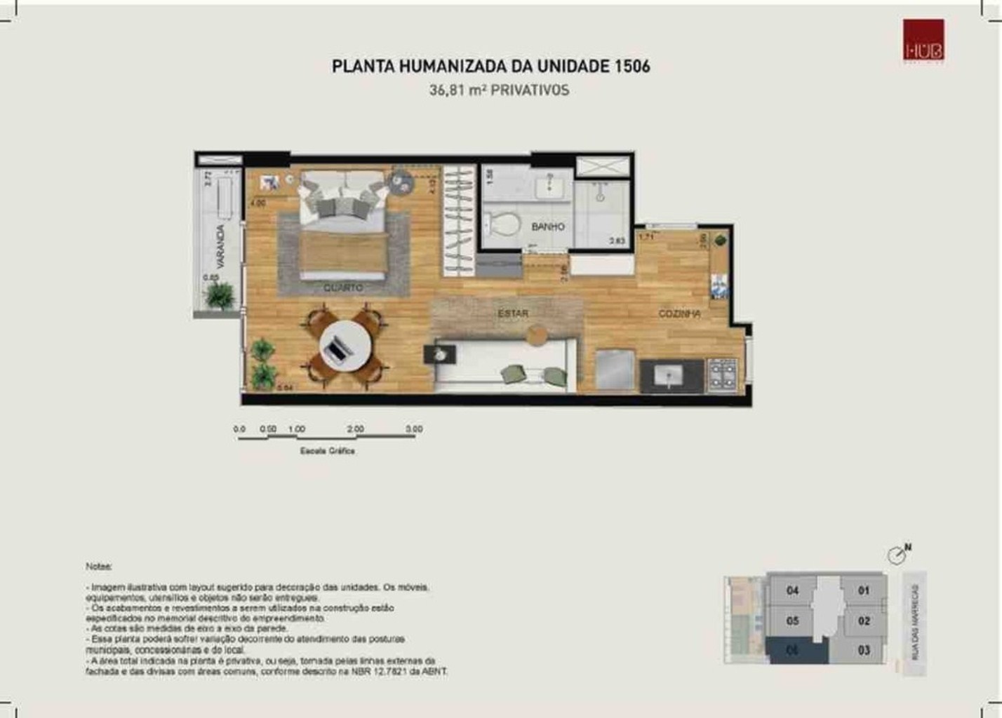 Apartamento, 1 quarto, 32 m² - Foto 17