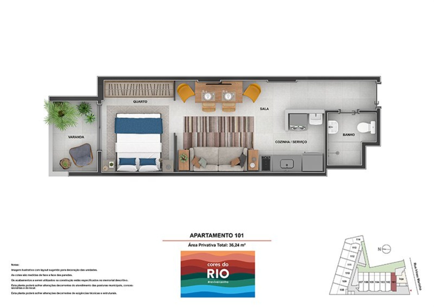 Apartamento, 1 quarto, 35 m² - Foto 30