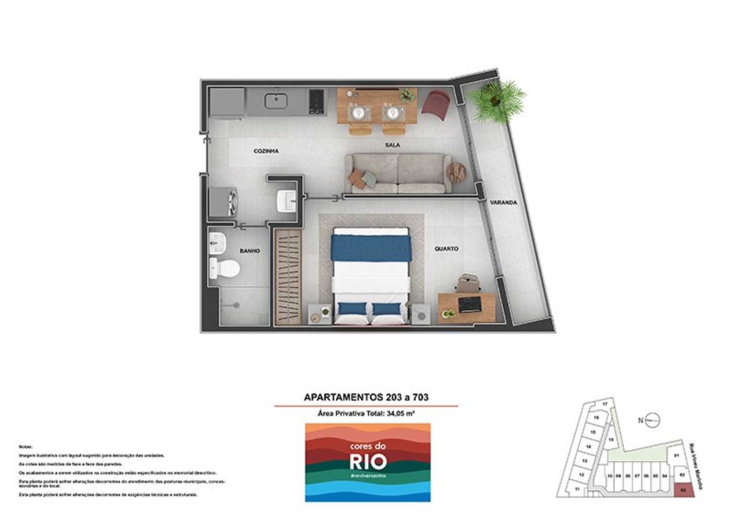 Apartamento, 2 quartos, 53 m² - Foto 24