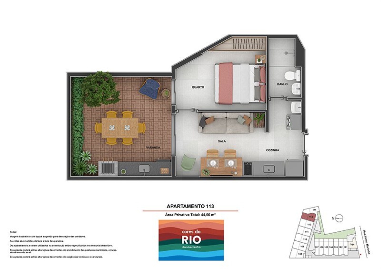 Apartamento, 1 quarto, 47 m² - Foto 33