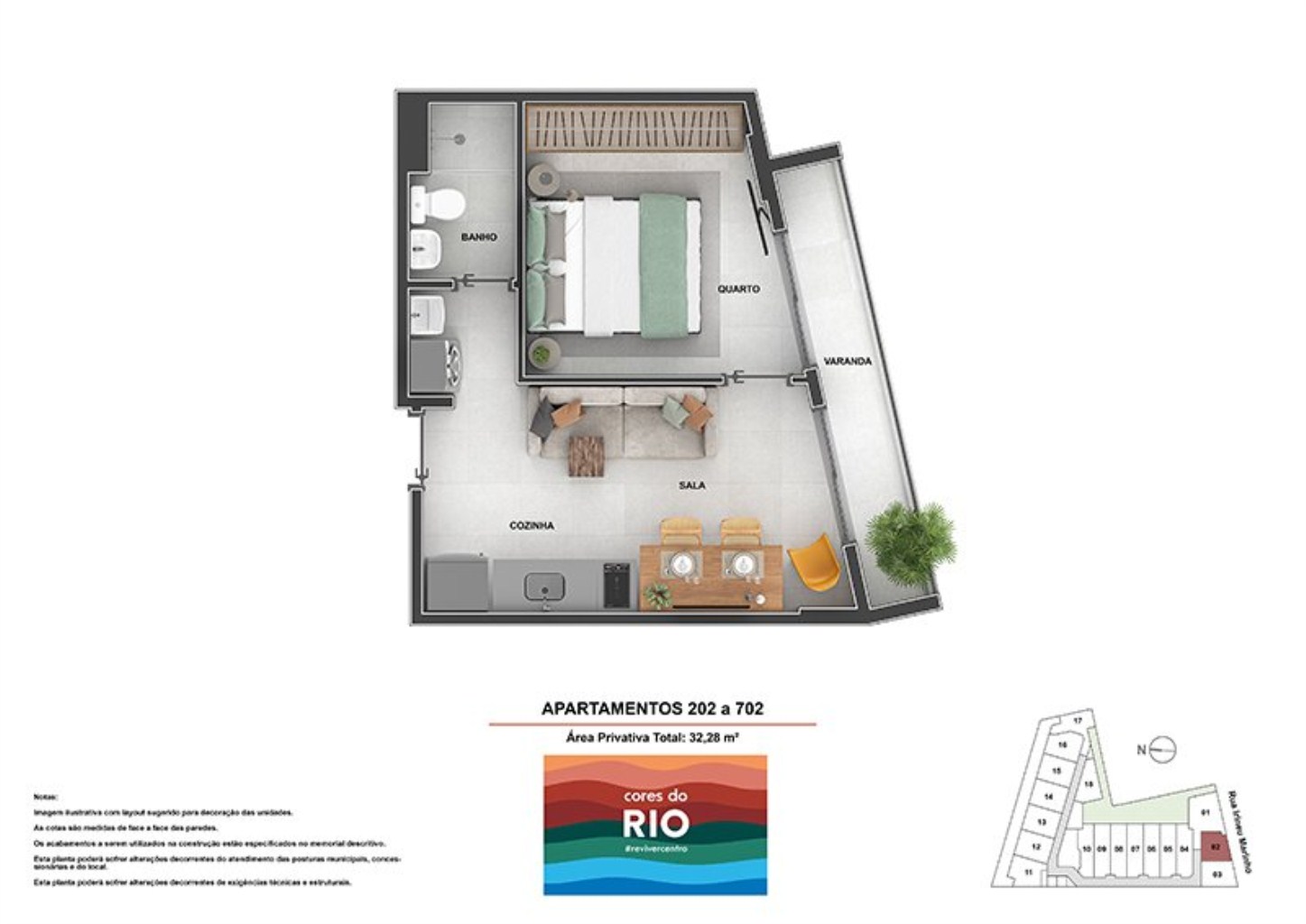 Apartamento, 1 quarto, 35 m² - Foto 23