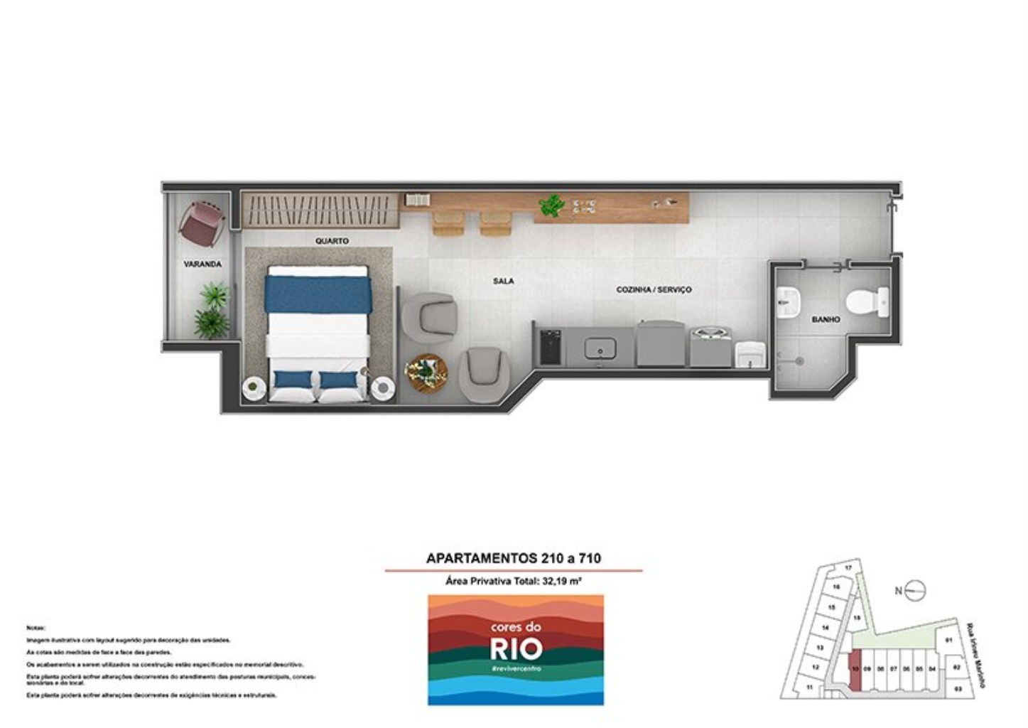 Apartamento, 2 quartos, 53 m² - Foto 19