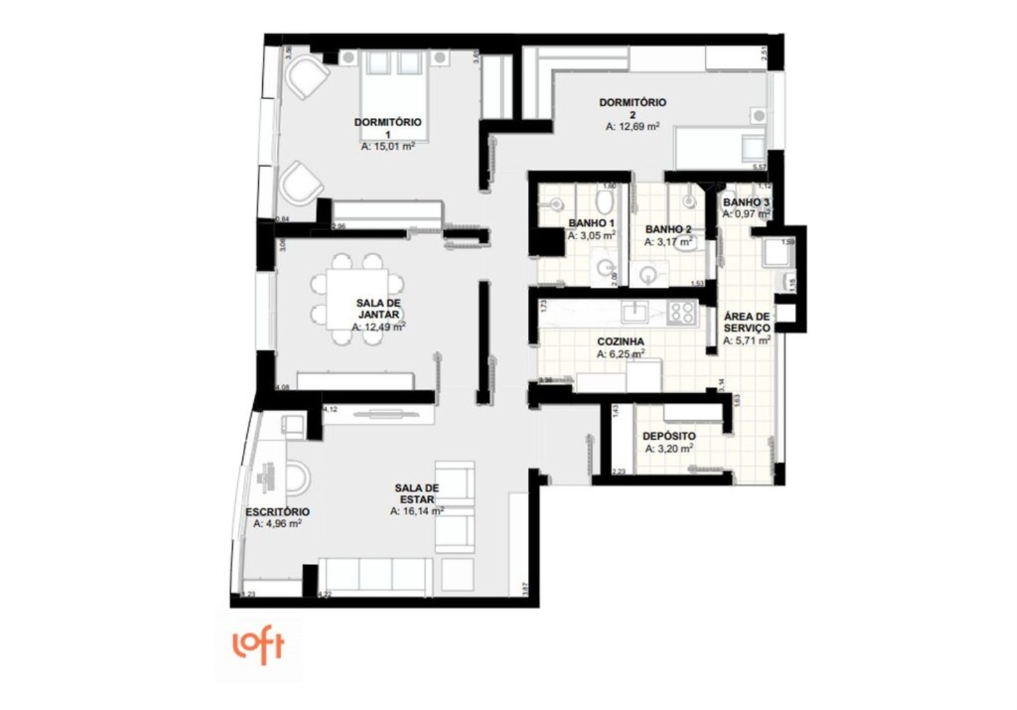 Apartamento, 2 quartos, 117 m² - Foto 30