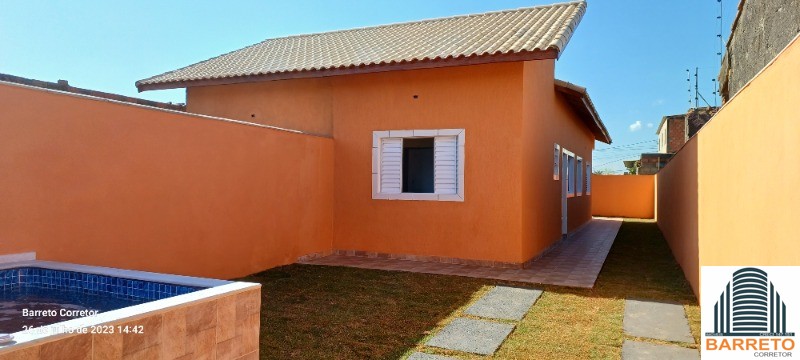 Casa nova com piscina à venda no jardim jamaica em itanhaém 