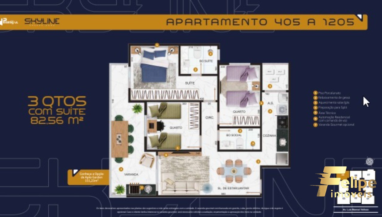 Apartamento para Comprar em PRAIA DE ITAPARICA - VILA VELHA - ES