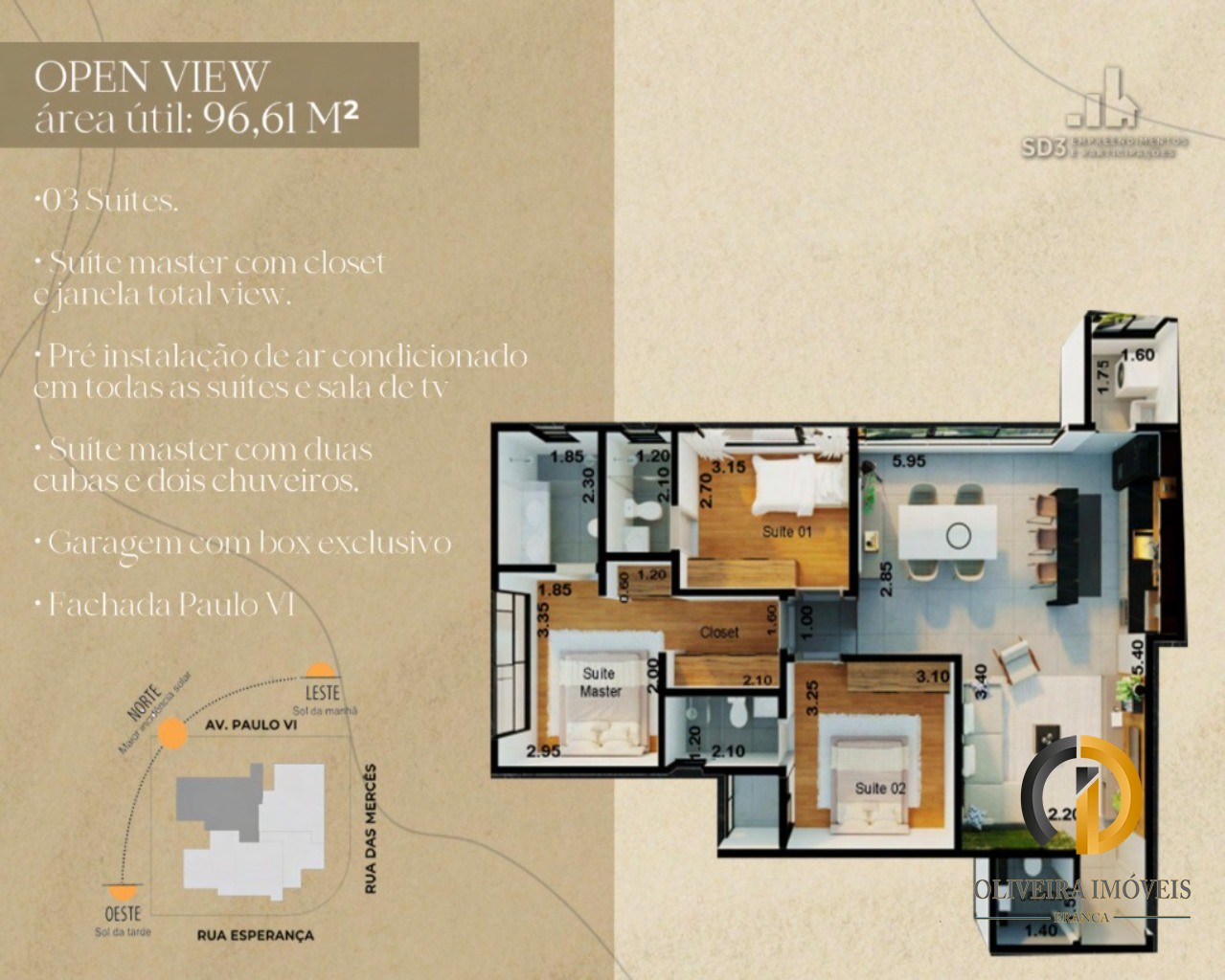Apartamento diferenciado em uma localização Privilegiada!
