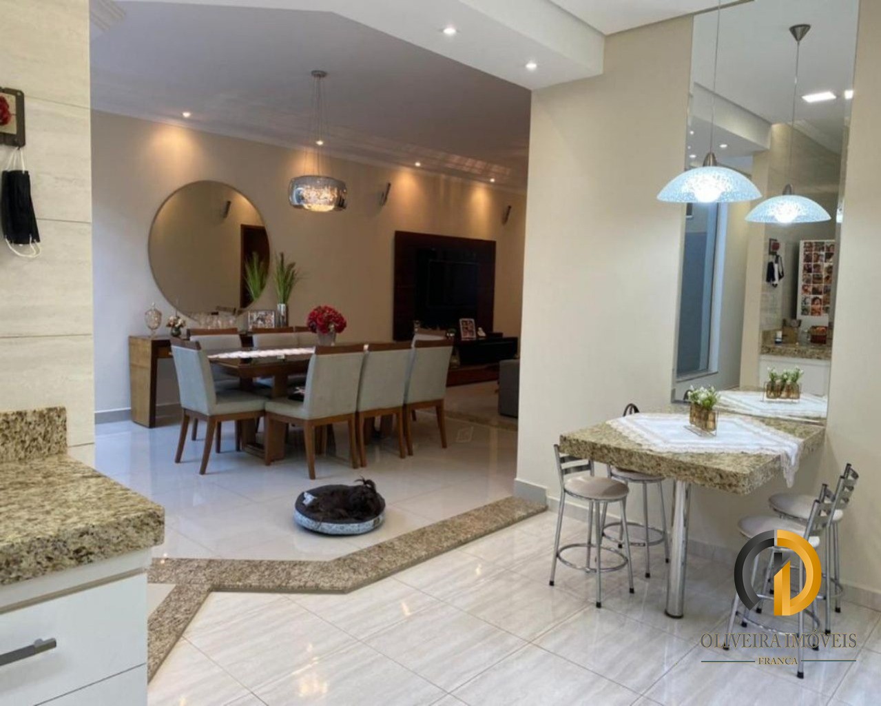 Casa residencial em franca - sp, parque moema