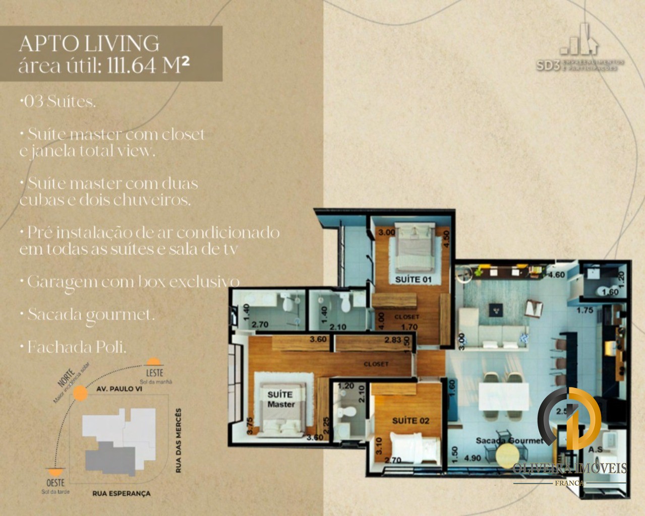 Apartamento diferenciado em uma localização privilegiada!