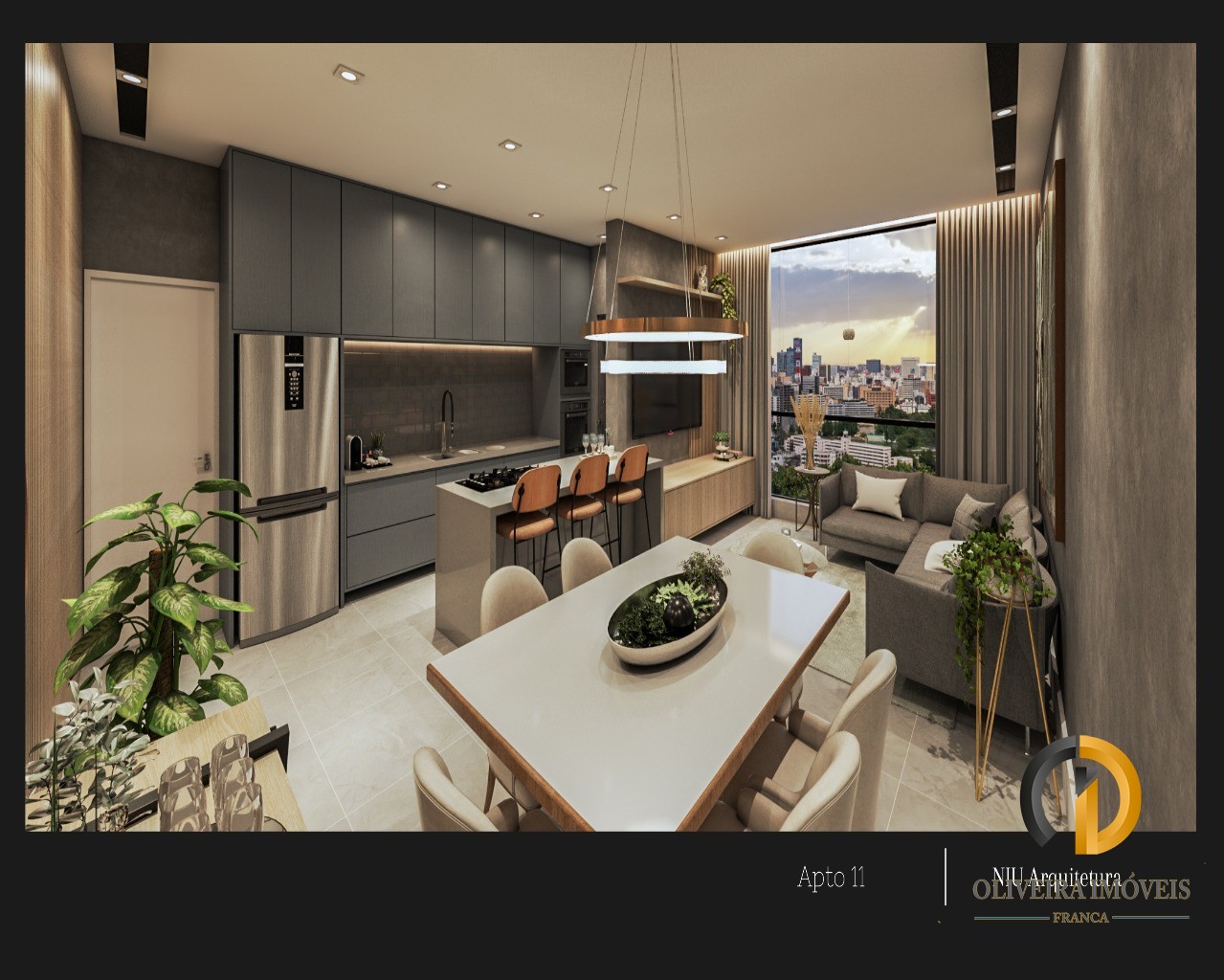 Apartamento para venda jardim piratininga- franca sp