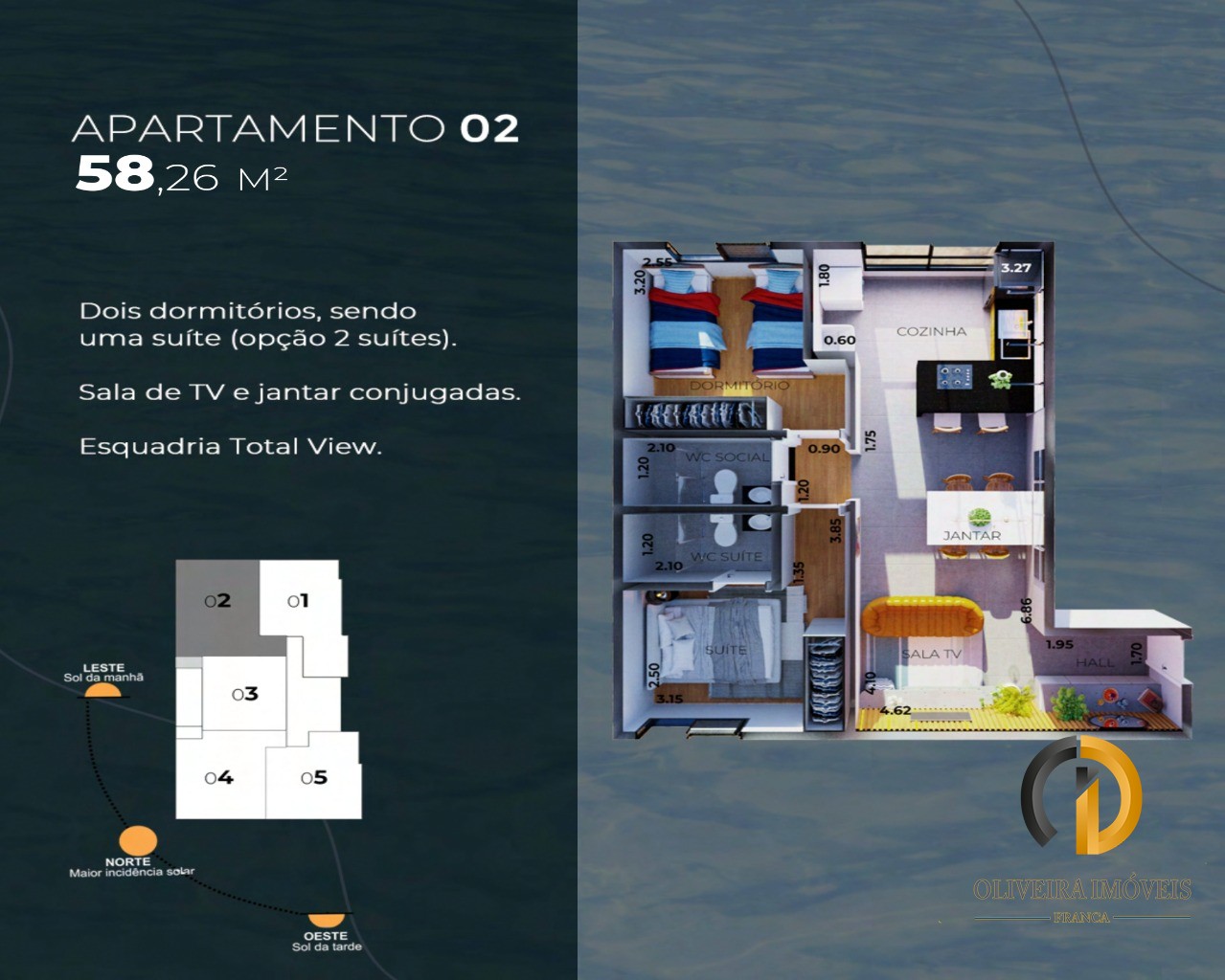 Apartamento para venda exclusive beach- rifaina sp