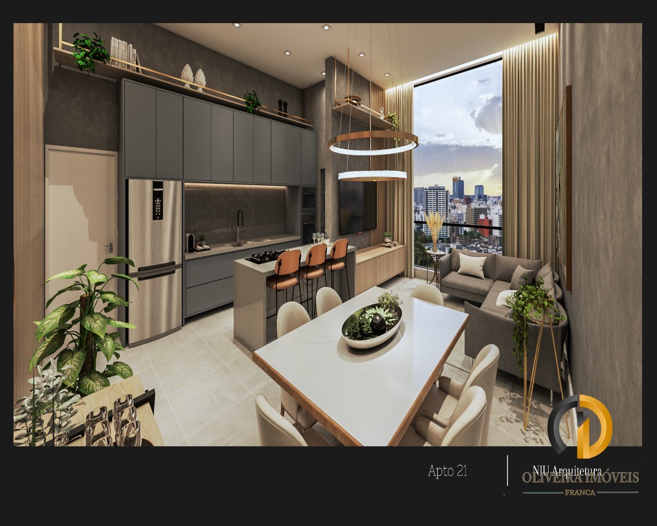 Apartamento para venda jardim piratininga- franca sp