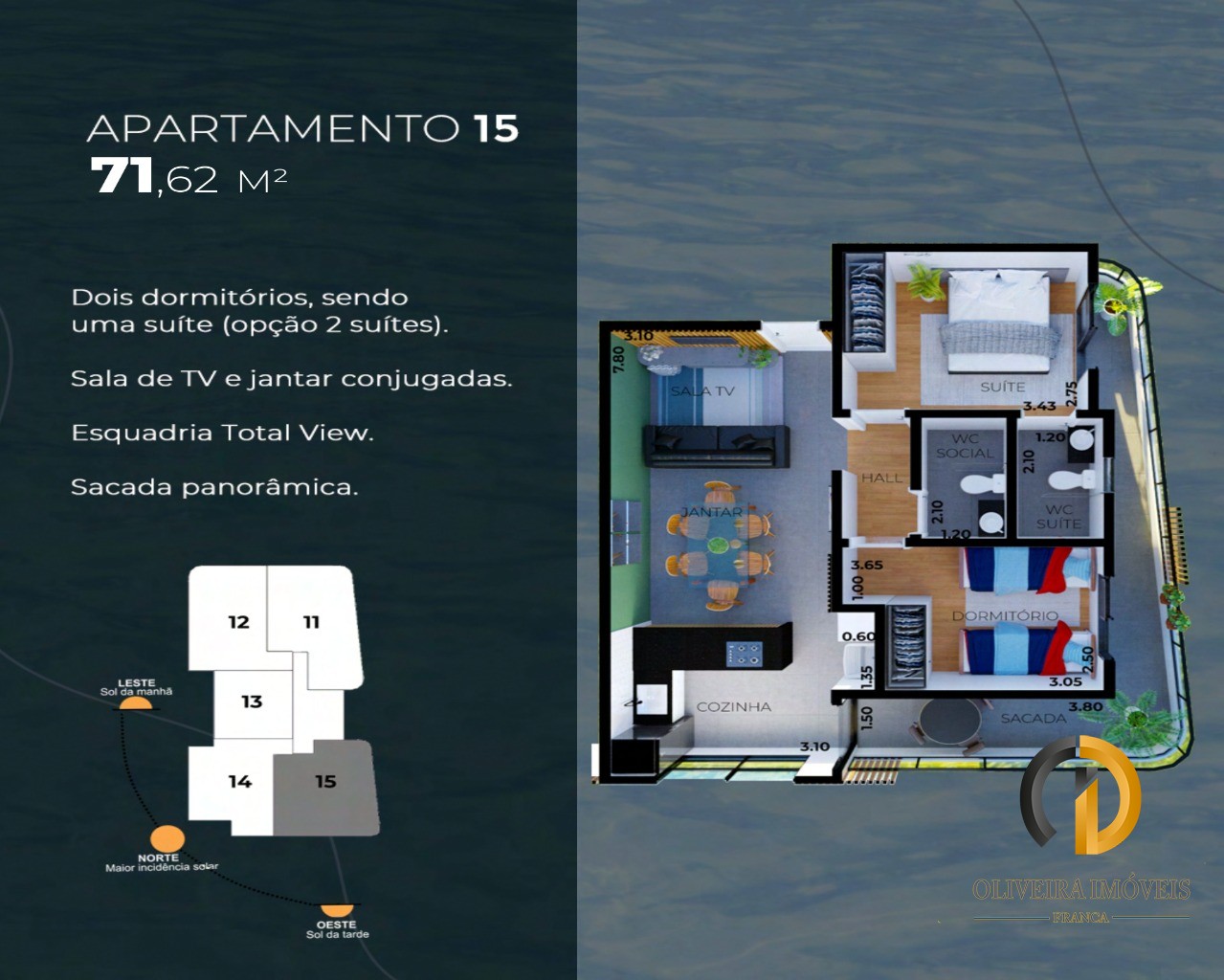 Apartamento para venda exclusive beach- rifaina sp