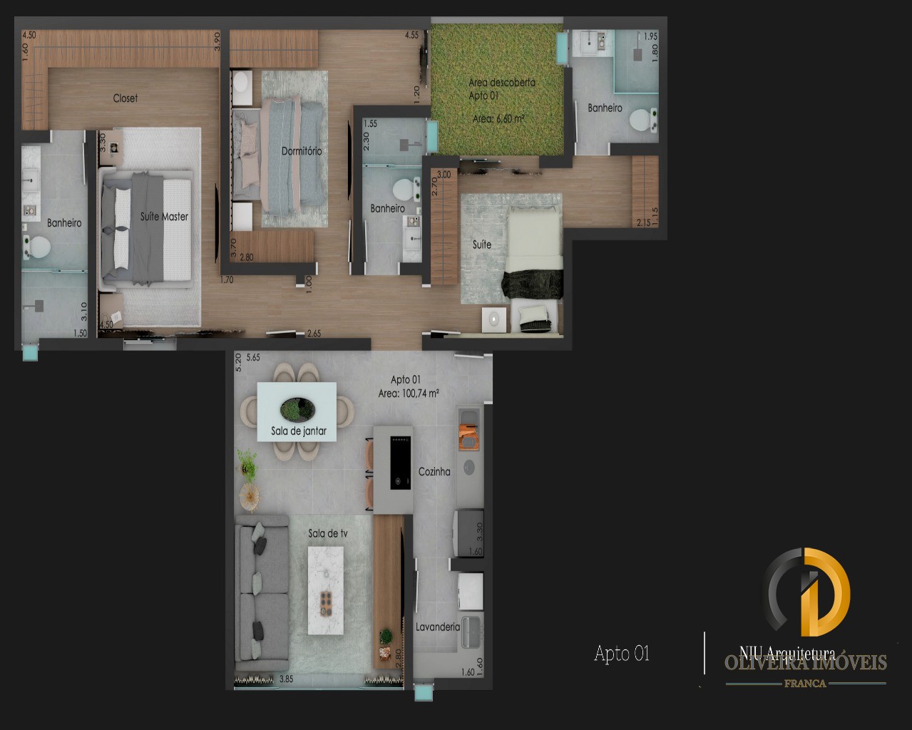 Apartamento para venda jardim piratininga- franca sp