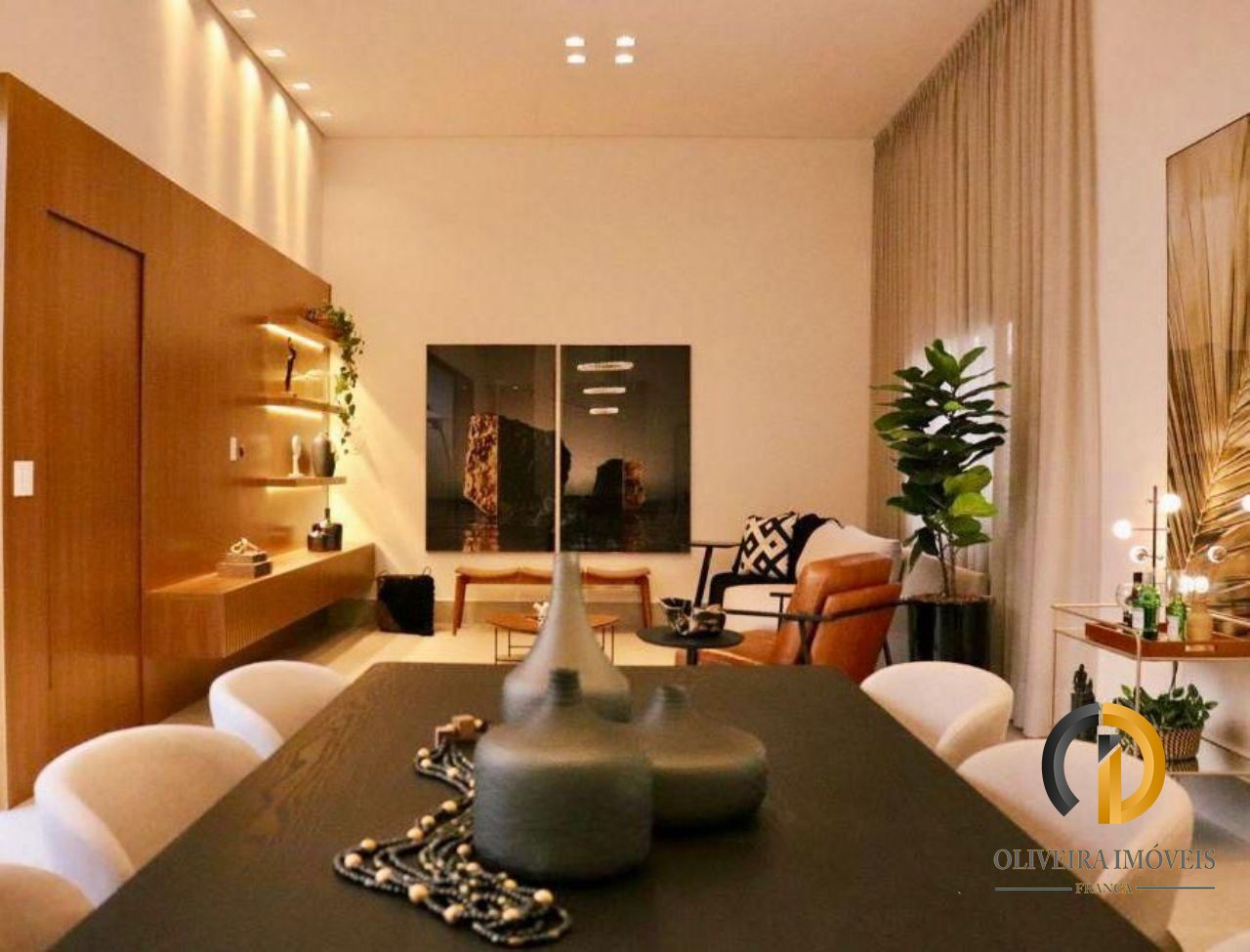 Casa residencial em franca - sp, núcleo agricola alpha