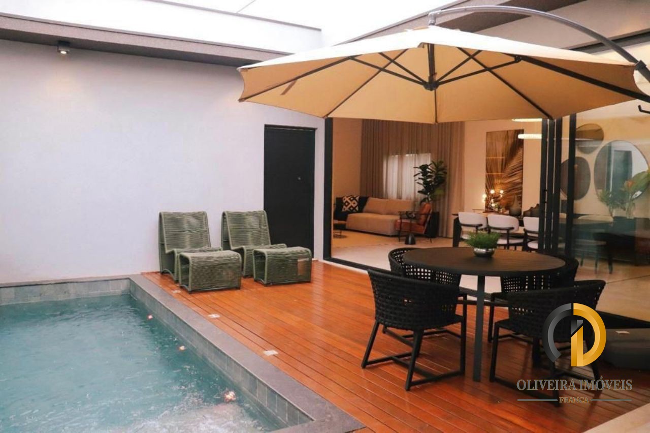 Casa residencial em franca - sp, núcleo agricola alpha