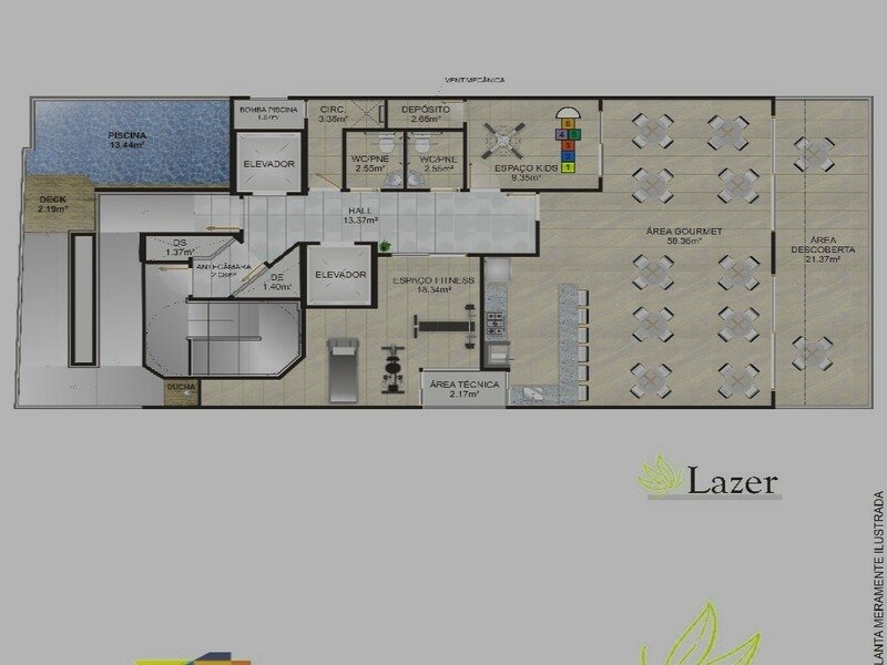 Apartamento, 1 quarto, 45 m² - Foto 6