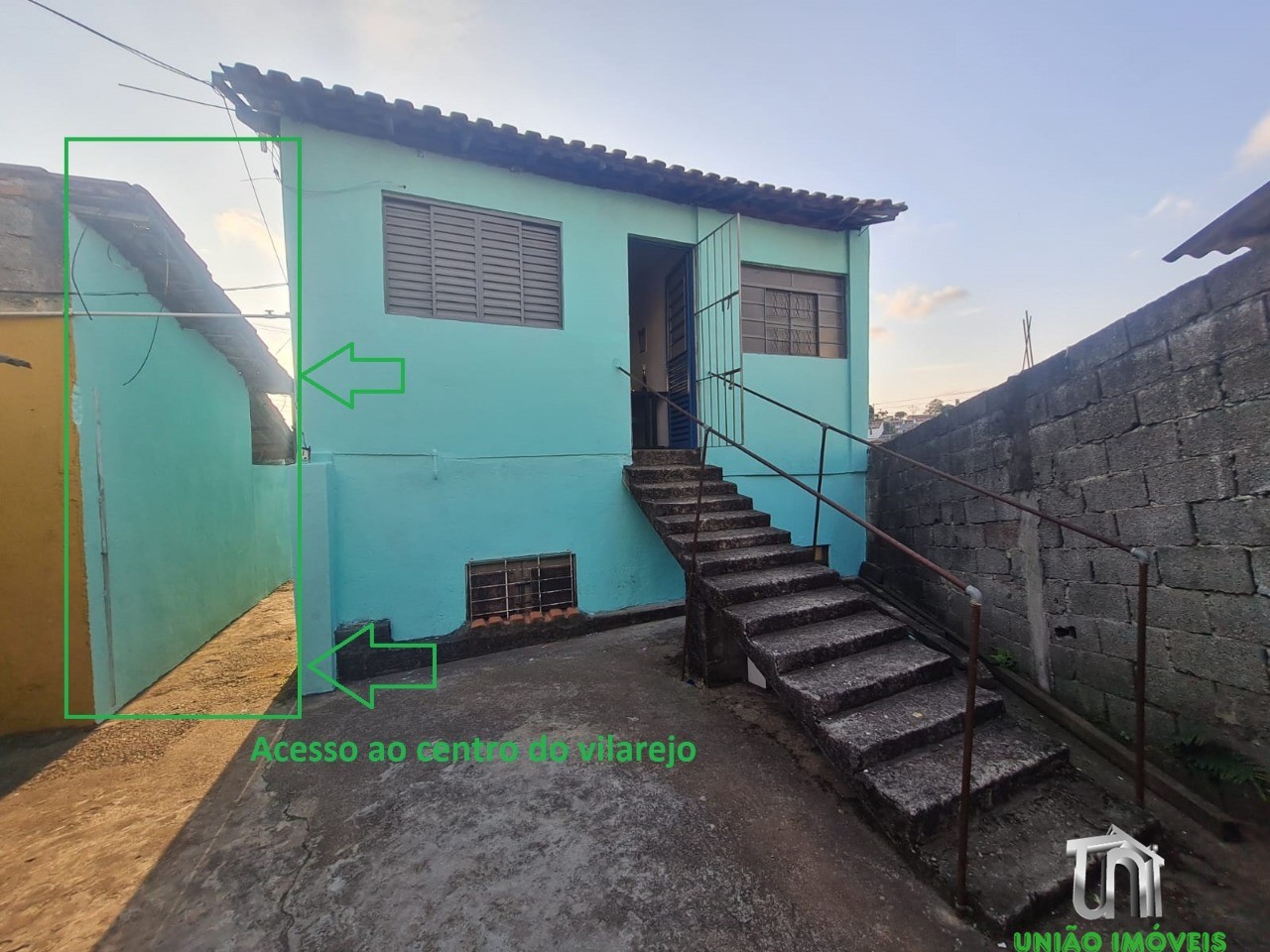 Vilarejo simples para obtenção de renda com locação